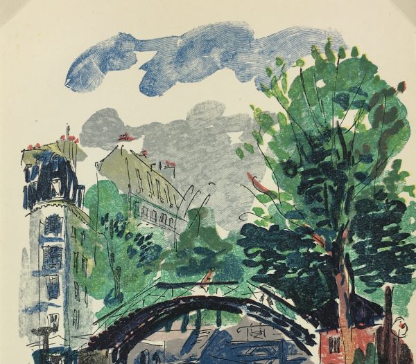 Paris Print - Sant-Martin, P. Berger, 1951