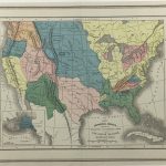 USA Map - Indian Nations, Aboriginal America, 1885