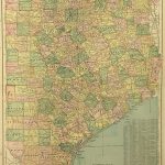 Texas Map - Eastern Texas, George Cram, 1899