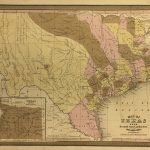 Texas Republic Map - Texas Republic, Augustus Mitchell, 1849