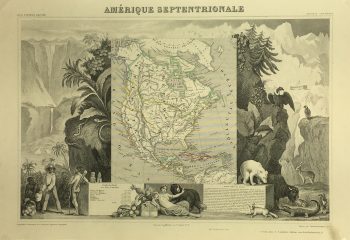 Texas Republic Map - Texas Republic, V. Levasseur, 1856