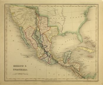 Texas Republic Map - Texas Republic, John Dower, 1842