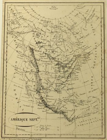 Texas Republic Map - TX Pre-Republic, Vandermaelen, c. 1820