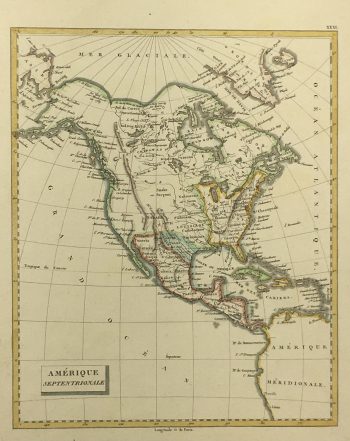 Texas Republic Map - TX Pre-Republic, J. Pinkerton, c. 1800