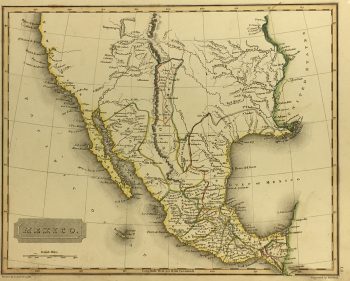 Texas Republic Map - TX Pre-Republic, A. Arrowsmith, 1817