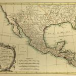 Texas Republic Map - TX Pre-Republic, Rigobert Bonne, 1771