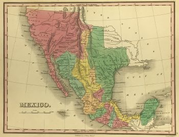 Texas Republic Map - TX Pre-Republic, A. Finley, 1824